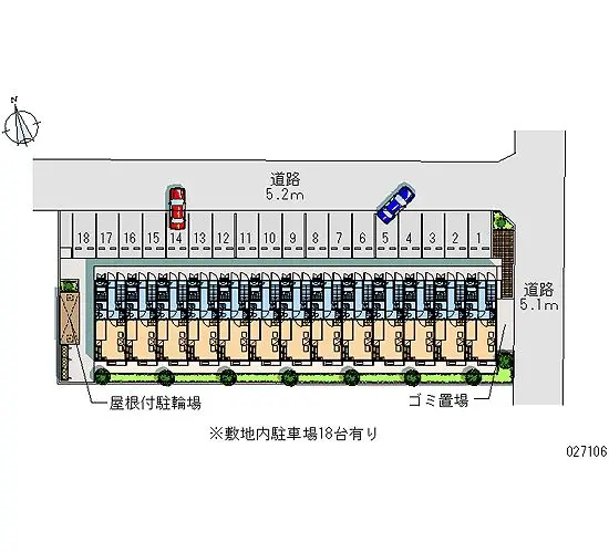 ★手数料０円★四日市市曙町　月極駐車場（LP）